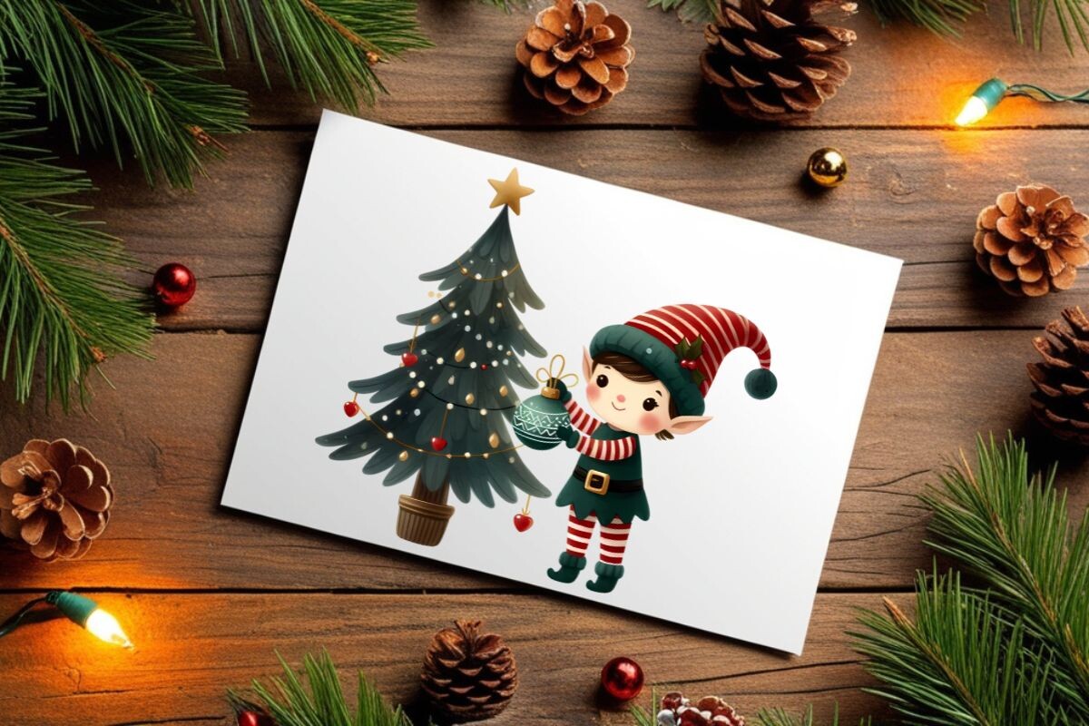 My First Little Dark Christmas Cliparts - photo 7