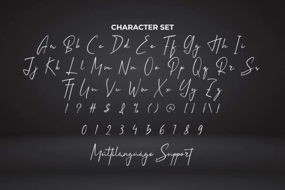 Photo Journalist Font PNG with transparent background - Preview 2