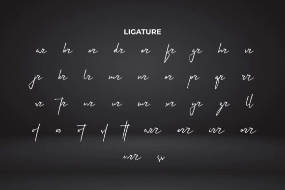 Photo Journalist Font PNG with transparent background - Preview 4