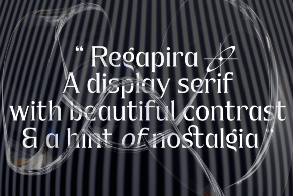 Rega Pira Font PNG with transparent background - Preview 5