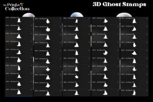 100+ Procreate 3D Ghost Stamps Graphic by myprintscollection · Creative ...