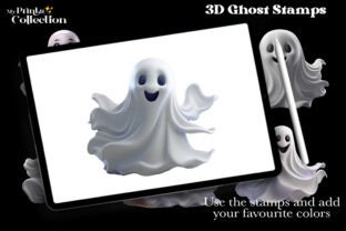 100+ Procreate 3D Ghost Stamps Graphic by myprintscollection · Creative ...