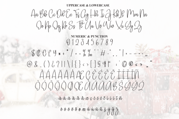 Adventure Christmas Font - Preview 6