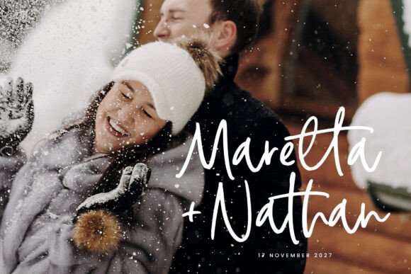 Austone Winter Font - Preview 2