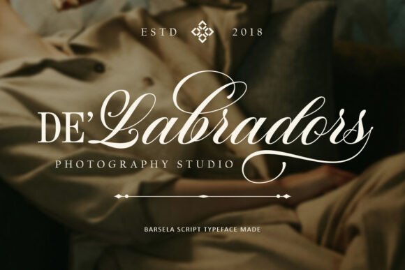 Barsela Calligraphy Font - Preview 1
