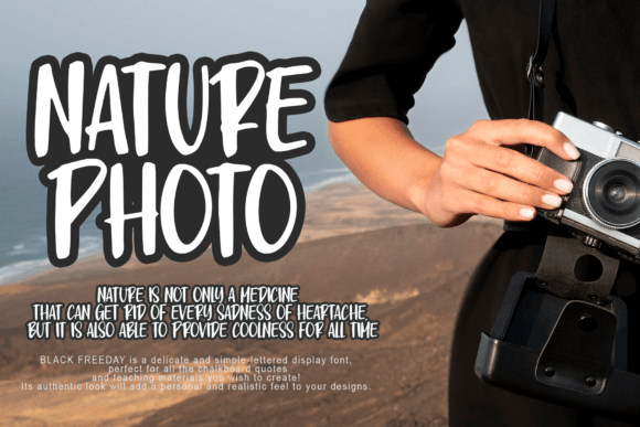 Black Freeday Font - Preview 4