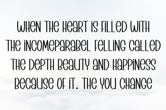 Charming Winter Font - Preview 4