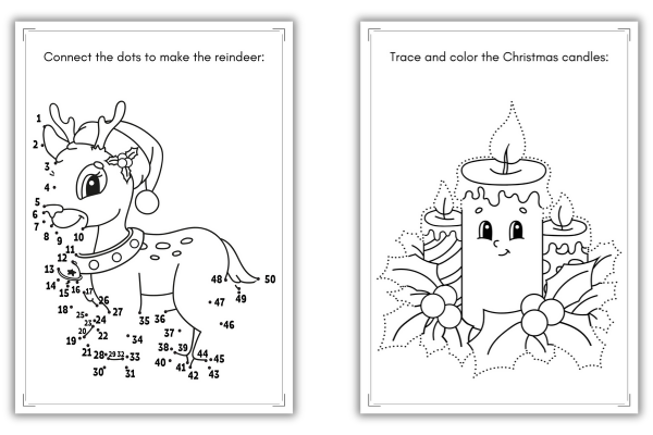 Christmas Activity School Book Graphic by STORYKIDS · Creative Fabrica