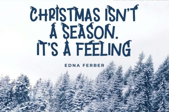 Christmas Season Font - Preview 2