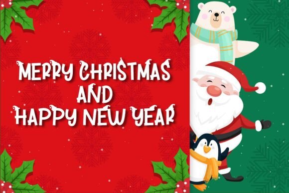 Christmas Season Font - Preview 3