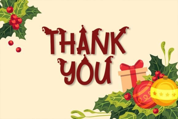 Christmas Season Font - Preview 6