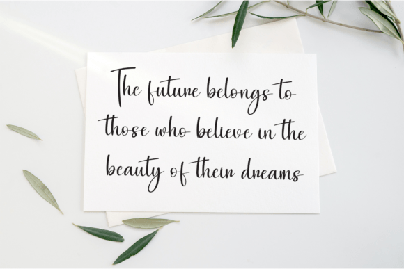 Christmas Signature Font - Preview 2