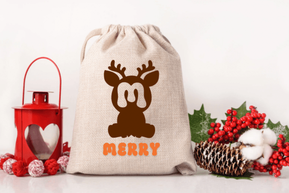 Christmas Deer Font - Preview 4