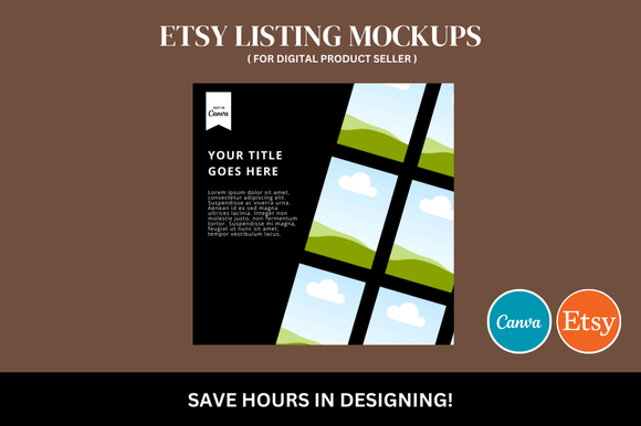 Ebook Etsy Canva Mockup Graphic by FolieDesign · Creative Fabrica