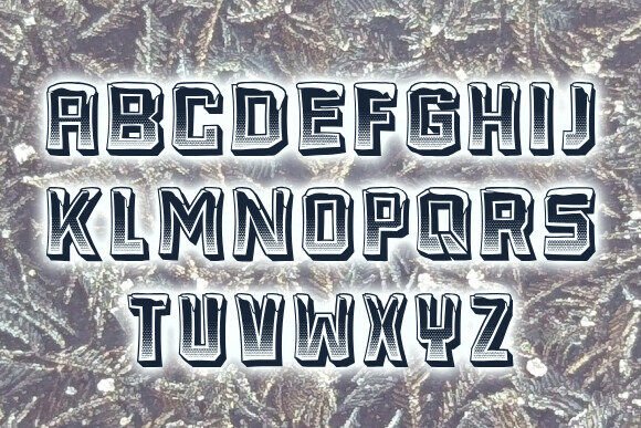 Freezing Font - Preview 2