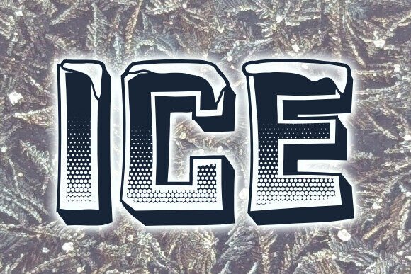 Freezing Font - Preview 1