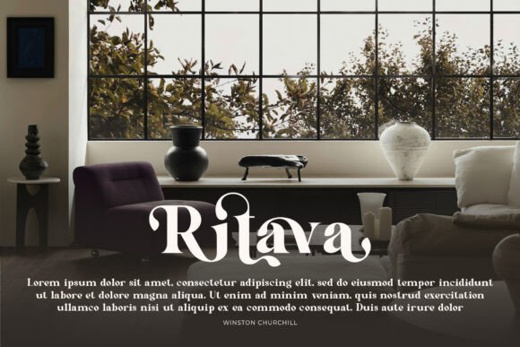 Galcia Rechas Font - Preview 6