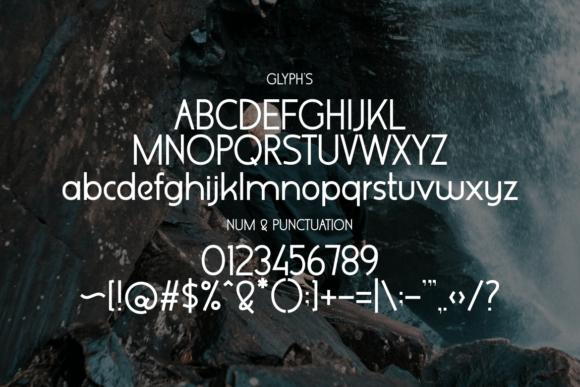 Genrivo Font - Preview 1