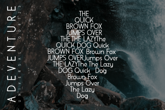 Genrivo Font - Preview 2