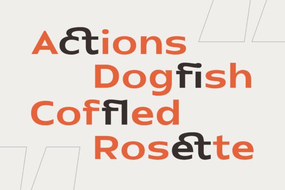 Glifasto Font - Preview 5