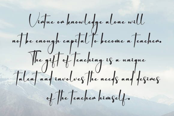 Holiday Christmas Font - Preview 5