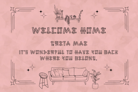 Home Font - Preview 2