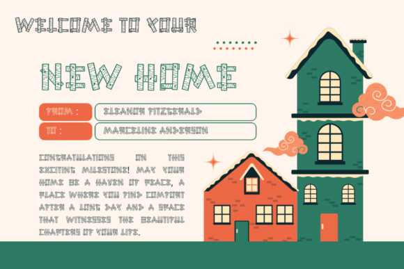 Home Font - Preview 3