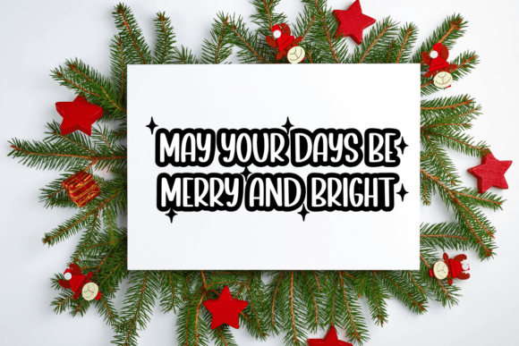 Joyful Jingle Font PNG with transparent background - Preview 2
