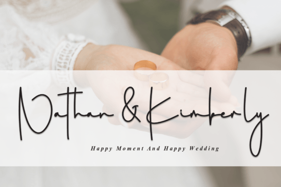Kayla Script Font PNG with transparent background - Preview 1