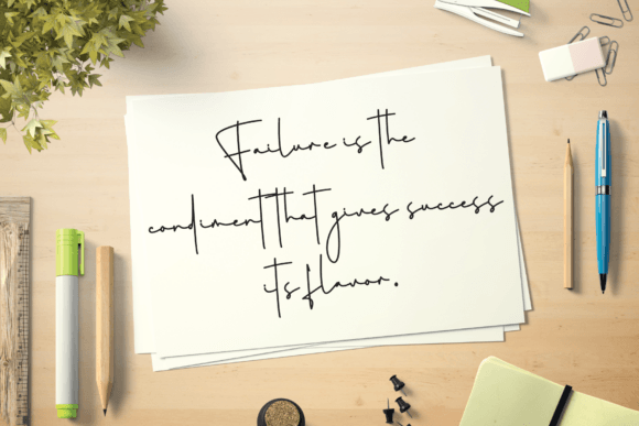Kayla Script Font PNG with transparent background - Preview 2