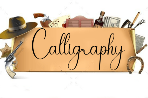 Kitchen Farmhouse Font PNG with transparent background - Preview 2