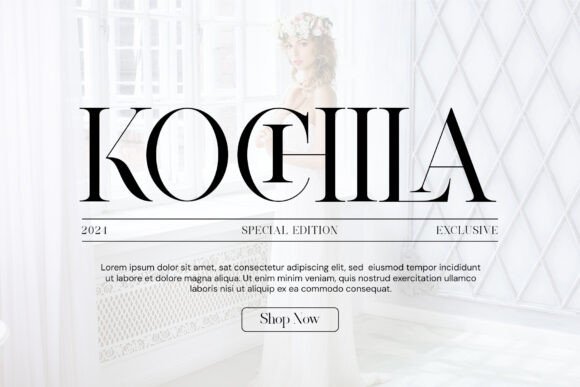 Klivora Font font preview - 3