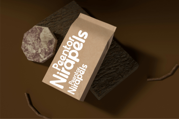 Peentor Nirapels Font PNG with transparent background - Preview 3