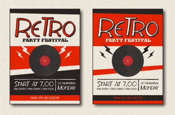 Retern Font PNG with transparent background - Preview 3