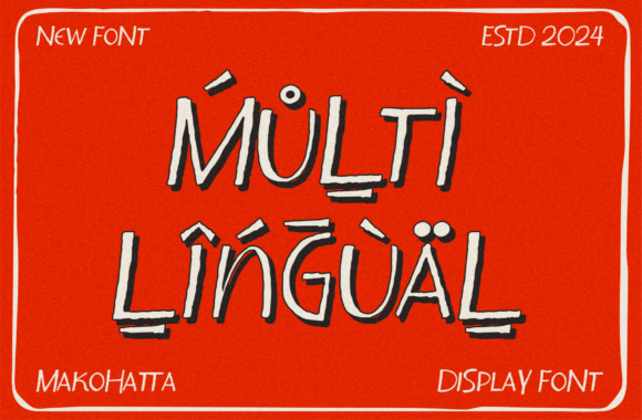 Retern Font PNG with transparent background - Preview 4