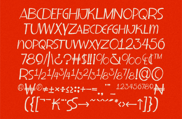 Retern Font PNG with transparent background - Preview 5