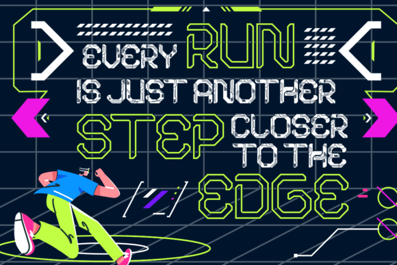 Snapshock Font PNG with transparent background - Preview 1