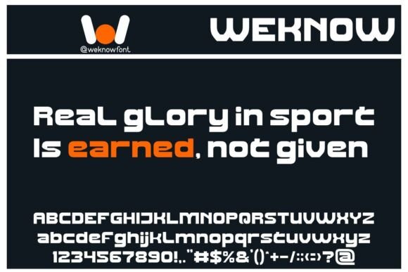 American Football Font - Preview 3