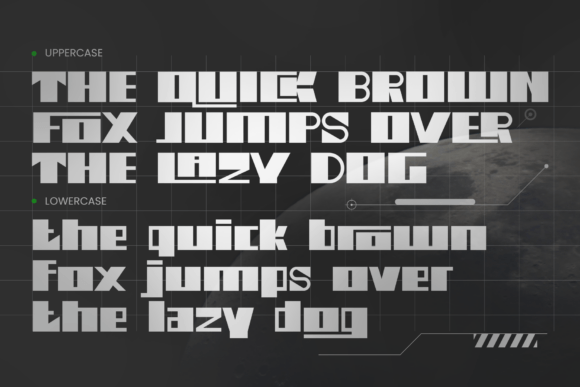 Areocheck Font - Preview 4