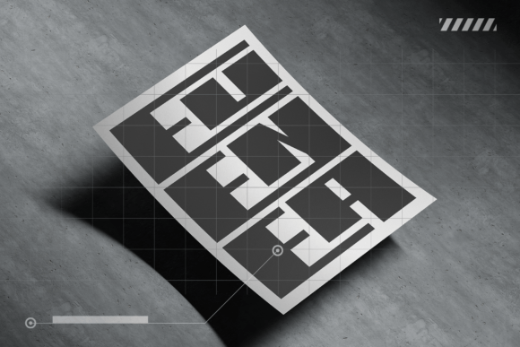Areocheck Font - Preview 5