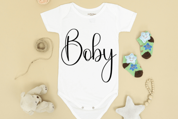 Beauty Charistmas Font PNG with transparent background - Preview 5