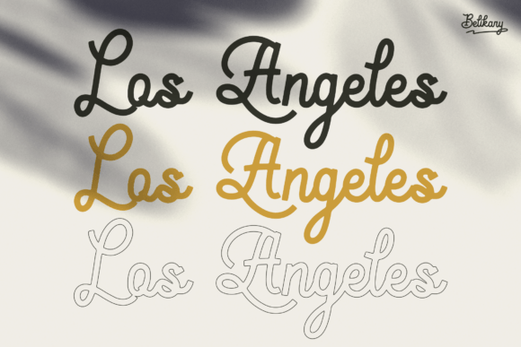 Belikary Font - Preview 2