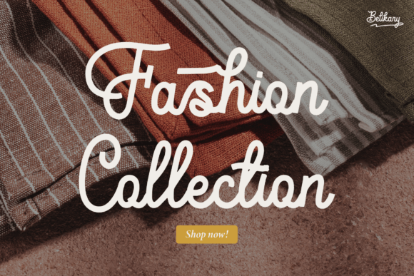 Belikary Font - Preview 4
