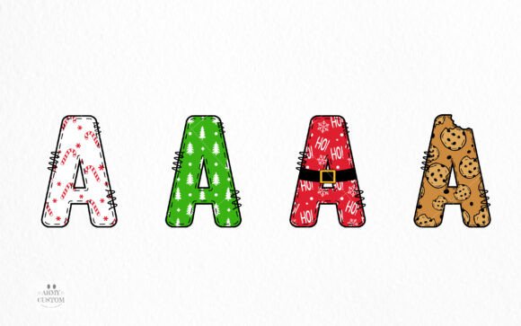 Christmas Army Bundle Font - Preview 1