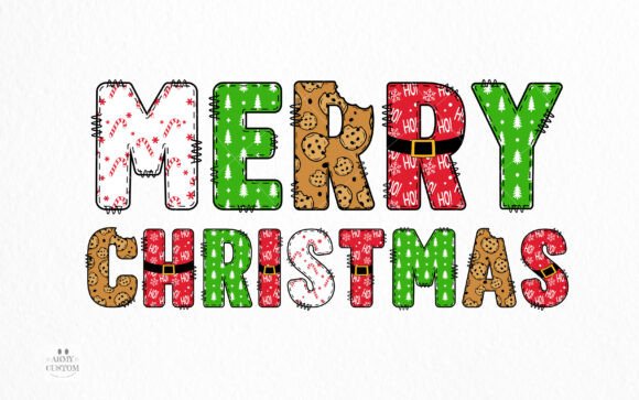 Christmas Army Bundle Font - Preview 2