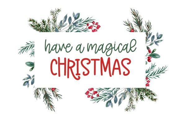 Christmas Delight Font - Preview 4