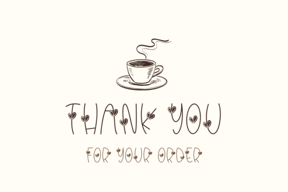 Coffee Shop Font - Preview 1