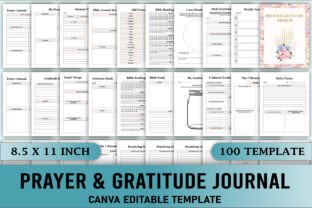 Editable Prayer & Gratitude Journal Graphic by KDP GALLERY · Creative ...