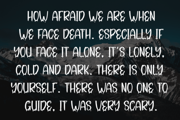 Ghost Typeface Font - Preview 5