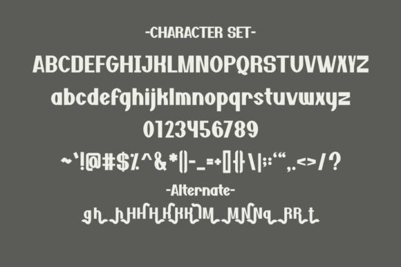 Glitter Nights Font - Preview 1